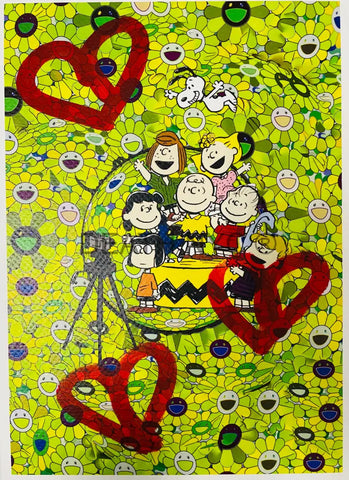 ’0601A5’’ Silly Gang Hand Written (Edition Of One) 2025 Art Print