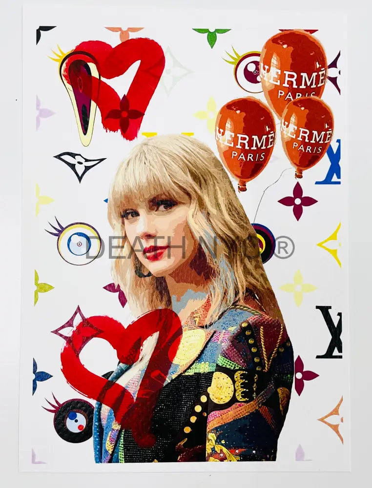 071101 (Edition Of One) Taylor Swift Handwritten 2023 Art Print
