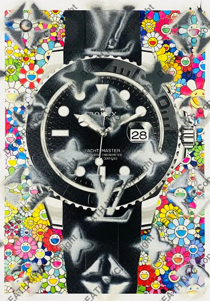 08071 (Edition Of One) Stencil 2022 Art Print