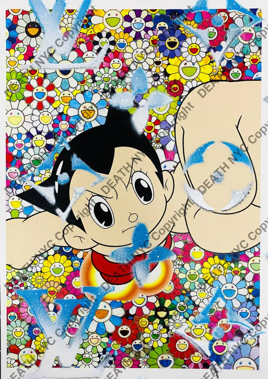 080717 (Edition Of One) Stencil 2022 Art Print