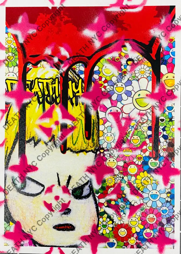 08073 (Edition Of One) Stencil 2022 Art Print