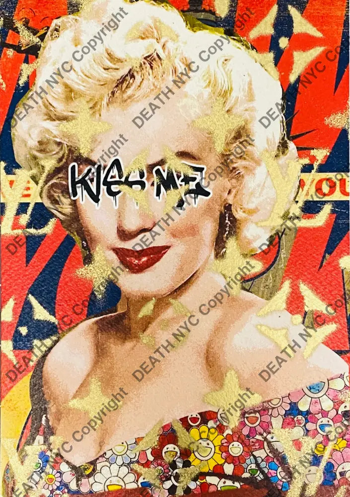 08075 (Edition Of One) Stencil 2022 Art Print