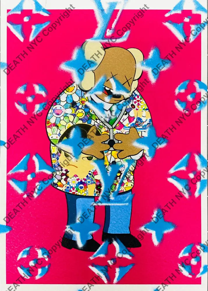 08077 (Edition Of One) Stencil 2022 Art Print