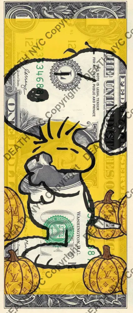 $1 USD ’010626$16’’ (2026) Edition of 100 silly - $1 bill - Art Print