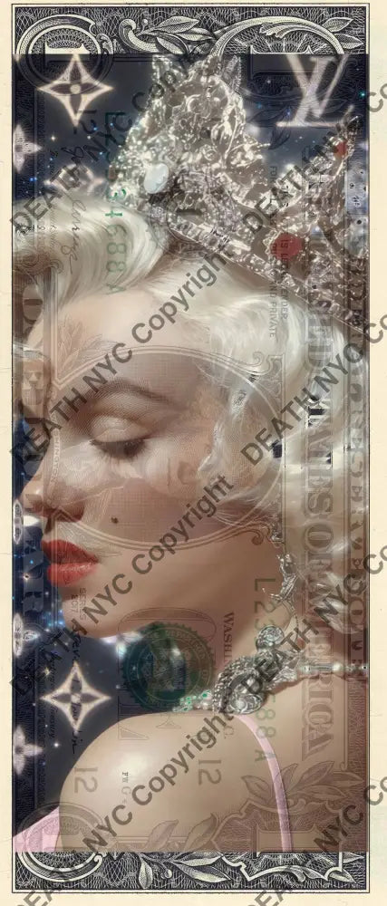 $1 USD ’010626$3’’ (2026) Edition of 100 monr - $1 bill - Art Print