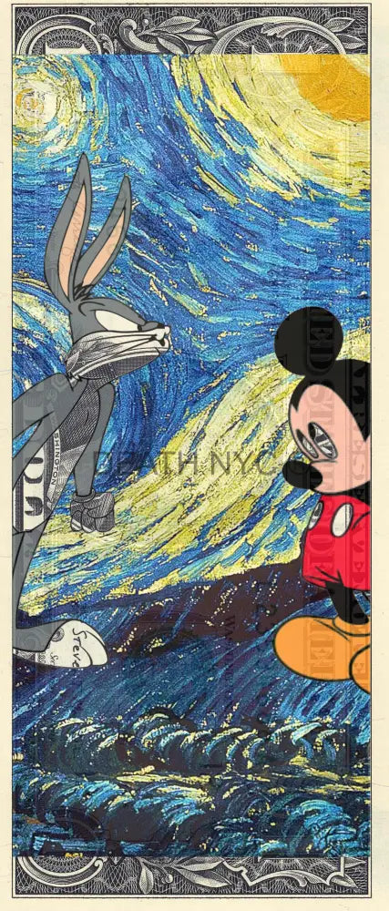 $1 Usd 0112$21 Mickey (2022) Edition Of 100 Art Print