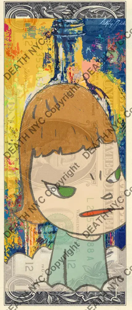 $1 Usd ’020824$1’’ Cute(2024) Edition Of 100 Art Print