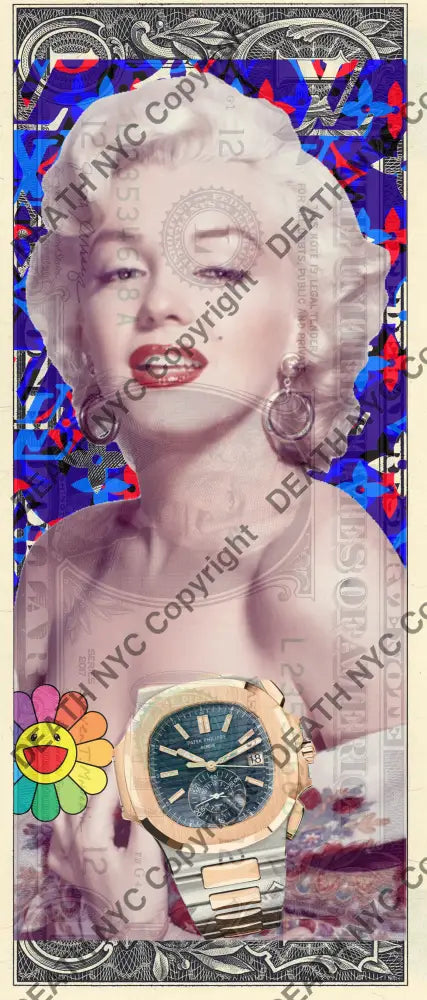 $1 Usd ’030224$2’ (2023) Edition Of 100 Monroe Art Print
