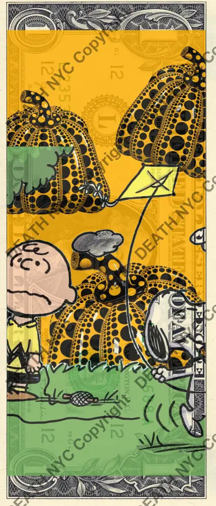 $1 Usd ’030224$7’ (2023) Edition Of 100 Snoopy Art Print