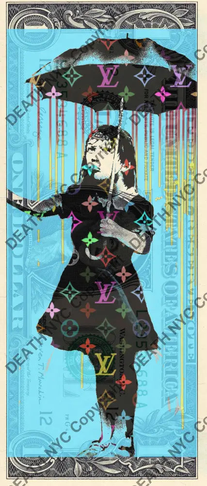 $1 USD ’030325$12’’ (2025) Edition of 100 bank $1 bill Art Print