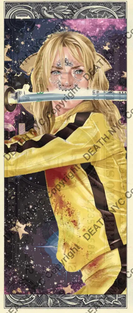 $1 USD ’030325$1’’ (2025) Edition of 100 kill $1 bill Art Print