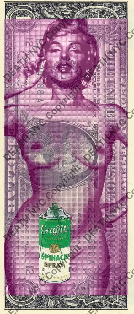 $1 USD ’030325$8’’ (2025) Edition of 100 n d $1 bill Art Print