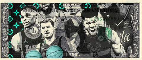 $1 Usd 031123$1 (2023) Nba Edition Of 100 Art Print