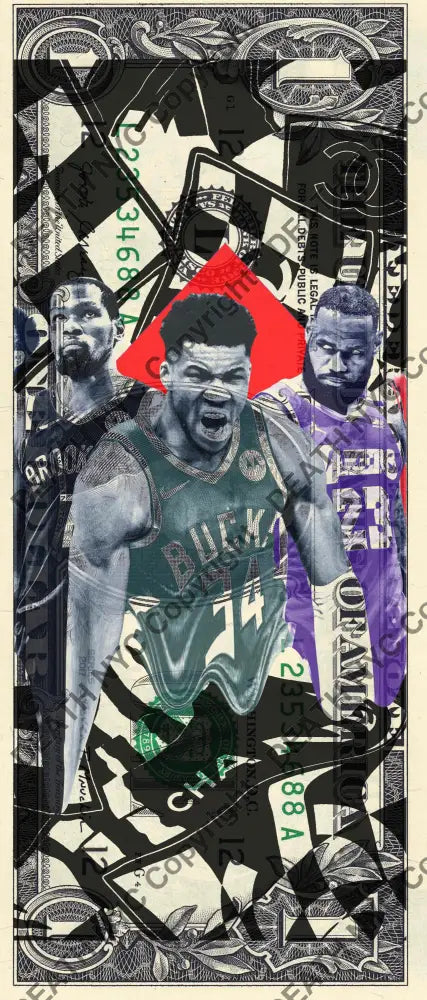 $1 Usd 031123$3 Nba (2023) Edition Of 100 Art Print
