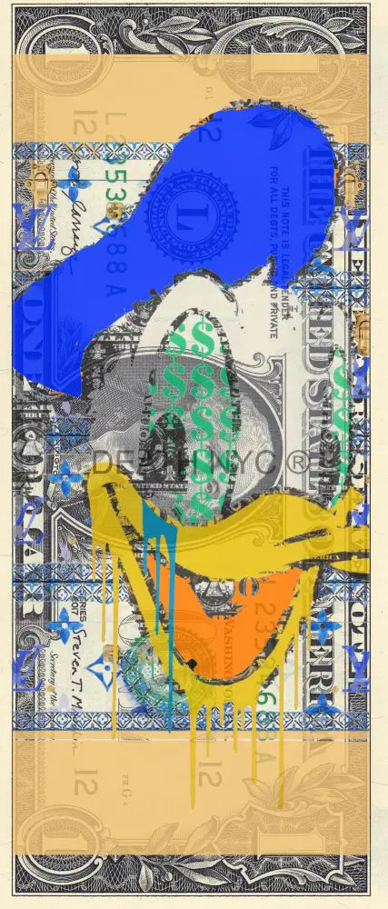 $1 Usd 031123$4 Donald Duck (2023) Edition Of 100 Art Print