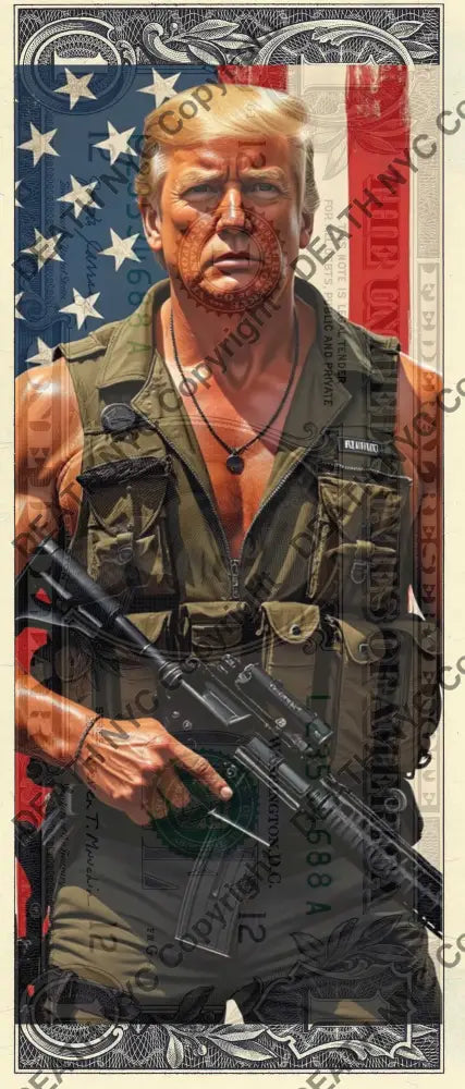 $1 USD ’060525$8’’ (2025) Edition of 100 tr p $1 bill Art Print