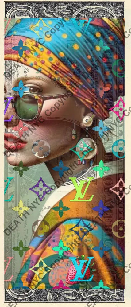 $1 USD ’060625$1’’ (2025) Edition of 100 pearl $1 bill Art Print