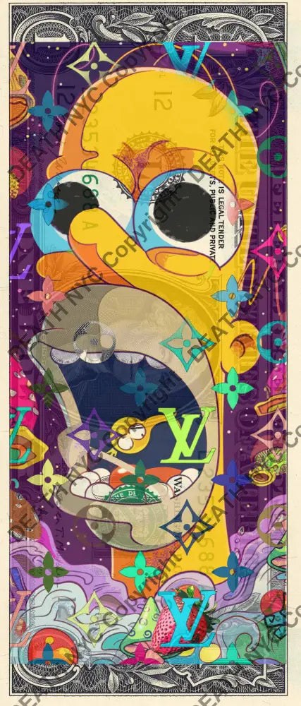 $1 USD ’060625$3’’ (2025) Edition of 100 s mp $1 bill Art Print