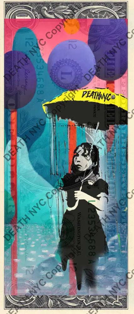 $1 USD ’060625$7’’ (2025) Edition of 100 bank $1 bill Art Print