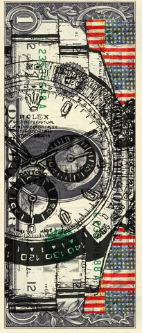 $1 Usd ’080224$4’ (2023) Edition Of 100 Watch Art Print