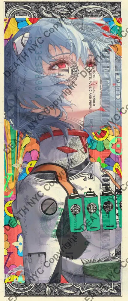 $1 USD ’080425$2’’ (2025) Edition of 100 re i $1 bill Art Print