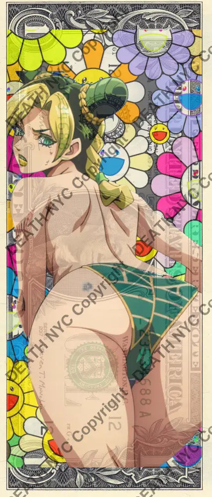 $1 USD ’080425$4’’ (2025) Edition of 100 jo $1 bill Art Print
