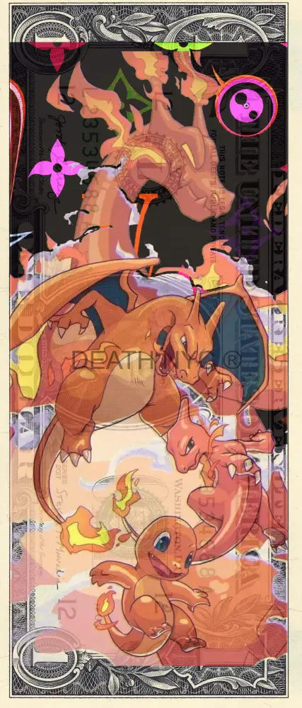 $1 Usd ’090924$3’’ (2024) Edition Of 100 Pokemon Art Print