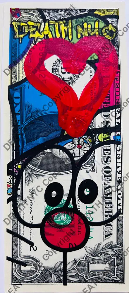 $1 Usd 0911$5 Dora (2022) Edition Of One Handwritten Art Print