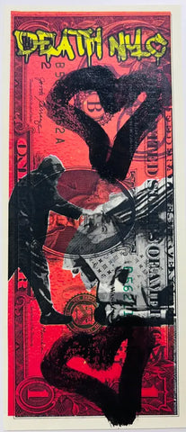 $1 Usd 0911$7 Banksy (2022) Edition Of One Handwritten Art Print