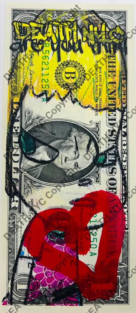 $1 Usd 0911$9 Cute (2022) Edition Of One Handwritten Art Print
