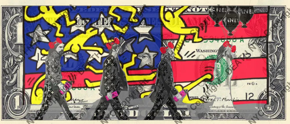 $1 Usd 100623$11 Beatles (2023) Edition Of 100 Art Print