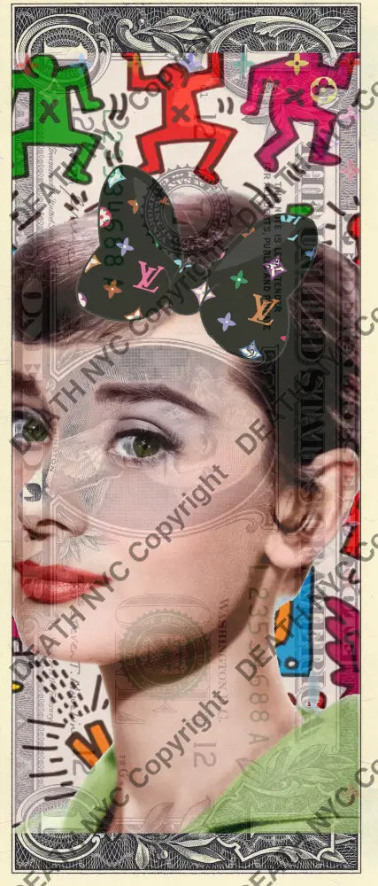 $1 USD ’100625$12’’ (2025) Edition of 100 audery $1 bill Art Print