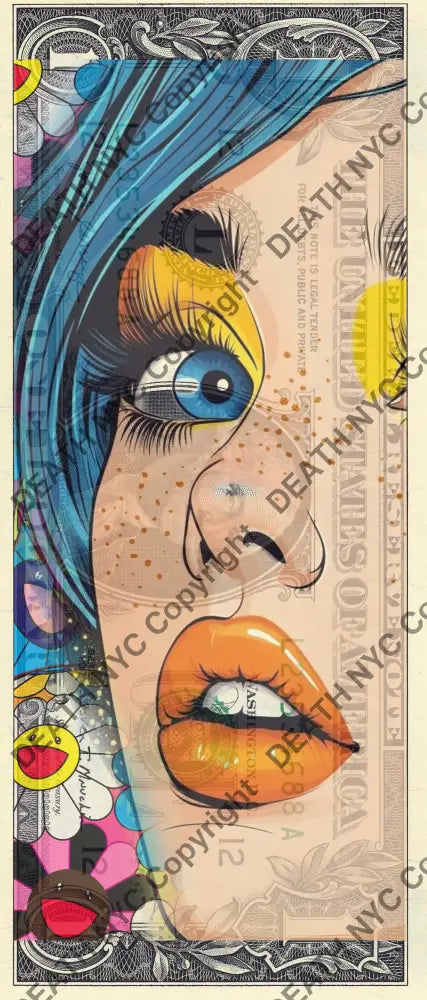 $1 USD ’100625$1’’ (2025) Edition of 100 $1 bill Art Print