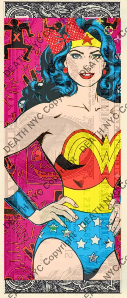 $1 USD ’100625$6’’ (2025) Edition of 100 wonder $1 bill Art Print