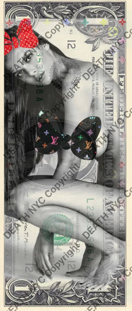 $1 USD ’100625$9’’ (2025) Edition of 100 n d $1 bill Art Print