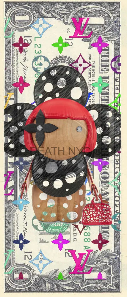 $1 Usd ’111224$’ (2024) Edition Of 100 Art Print