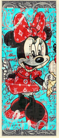 $1 Usd ’130924$3’’ (2024) Edition Of 100 Minnie Art Print