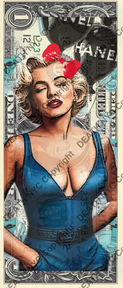 $1 Usd ’150624$16’ Monroe (2024) Edition Of 100 Art Print