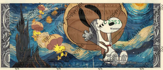 $1 Usd ’150624$1’ Snoop (2024) Edition Of 100 Art Print