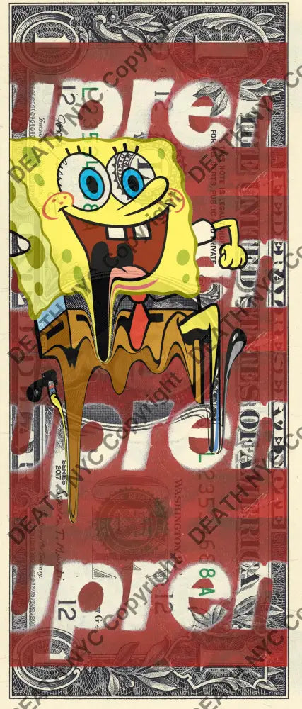 $1 Usd 150923$12 Spongebob (2023) Edition Of 100 Art Print