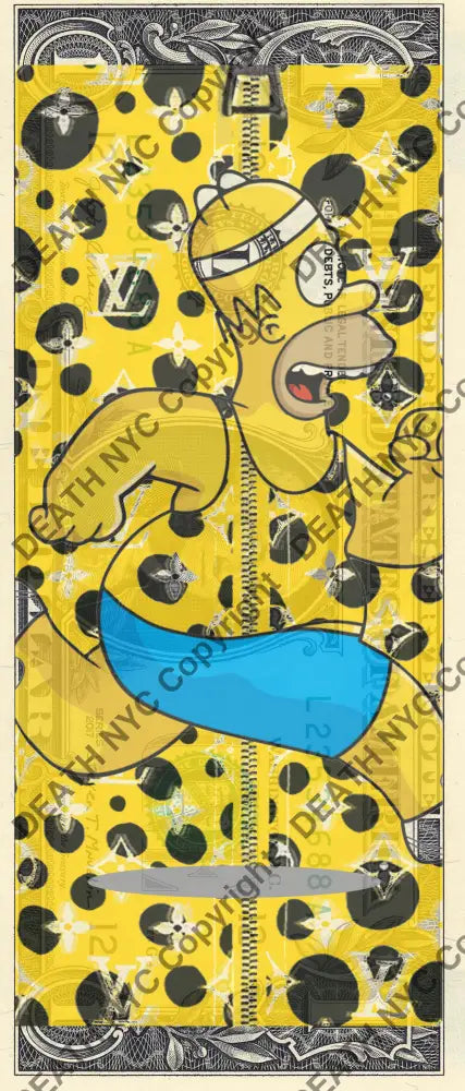 $1 Usd 150923$20 Simpson (2023) Edition Of 100 Art Print