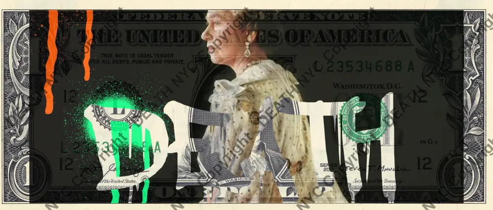 $1 Usd 1709$16 Queen (2022) Edition Of 100 Art Print