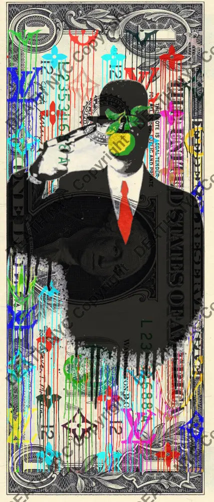 $1 Usd ’180224$5’ (2024) Edition Of 100 Art Print