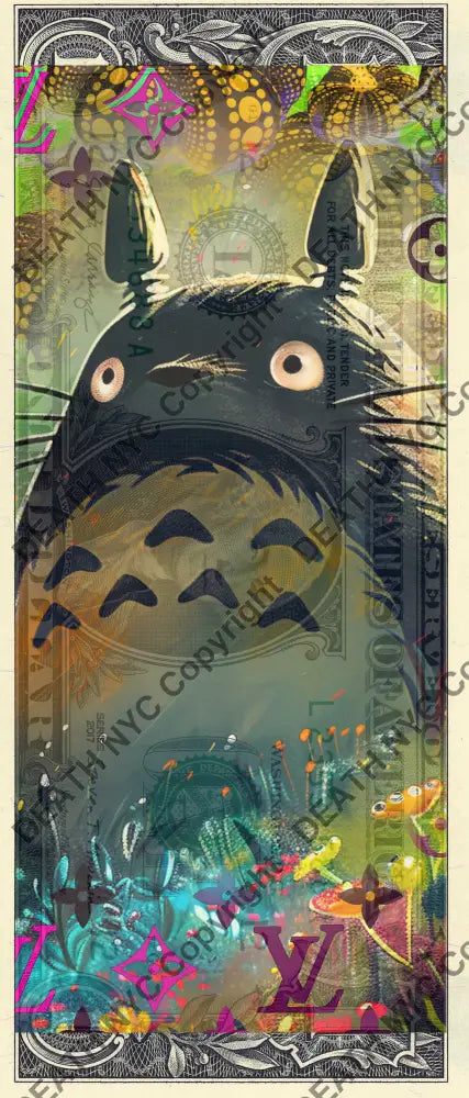 $1 USD ’180525$2’’ (2025) Edition of 100 toto $1 bill Art Print