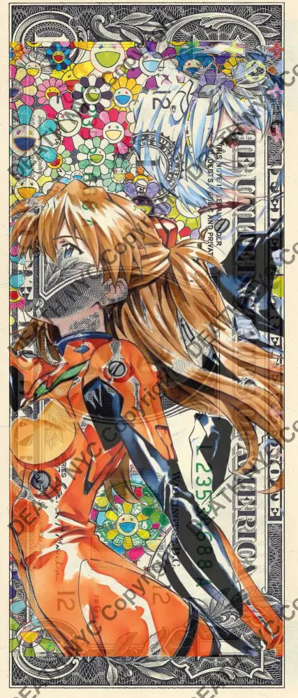 $1 USD ’180525$8’’ (2025) Edition of 100 e v $1 bill Art Print