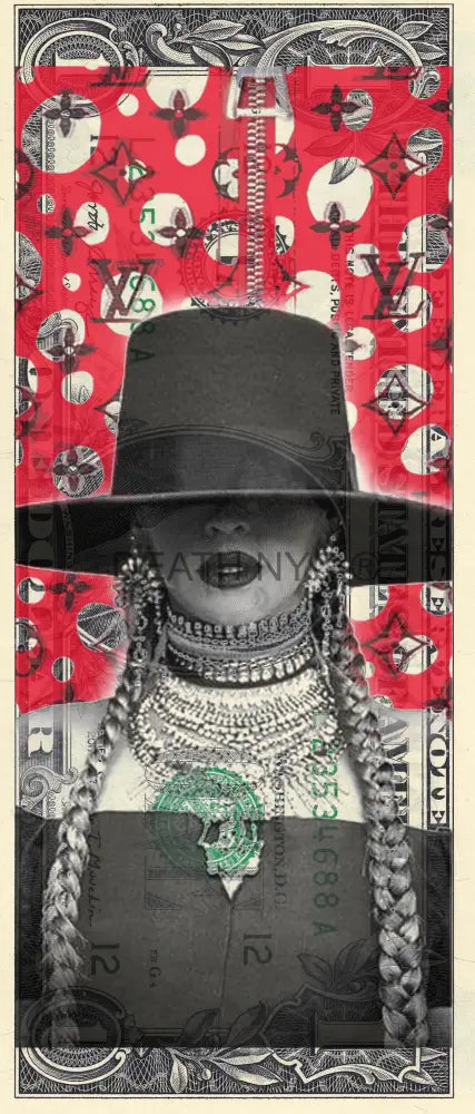 $1 Usd ’190824$21’’ (2024) Edition Of 100 Beyonce Art Print