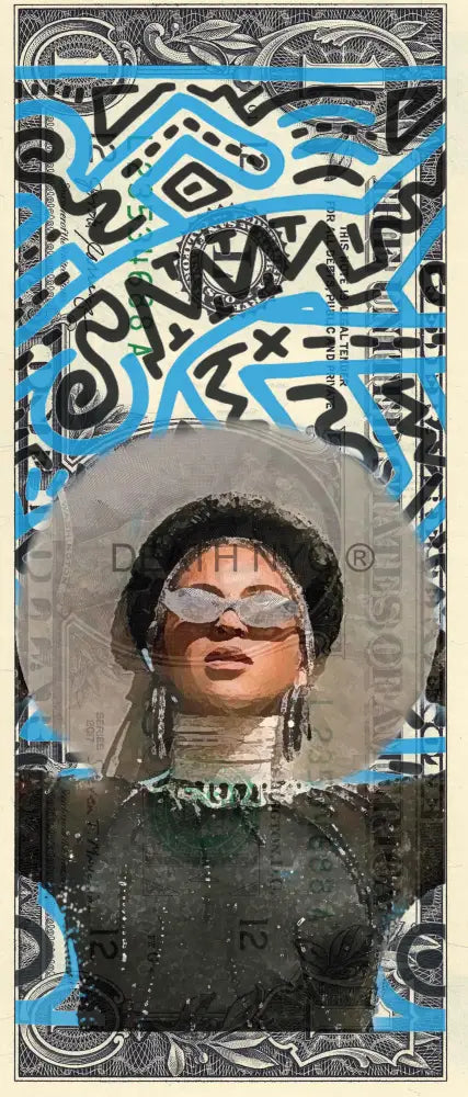 $1 Usd ’190824$3’’ (2024) Edition Of 100 Beyonce Art Print