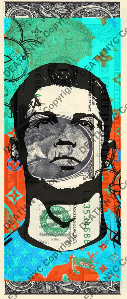 $1 Usd ’200125$5’’ (2025) Edition Of 100 C Ron Art Print