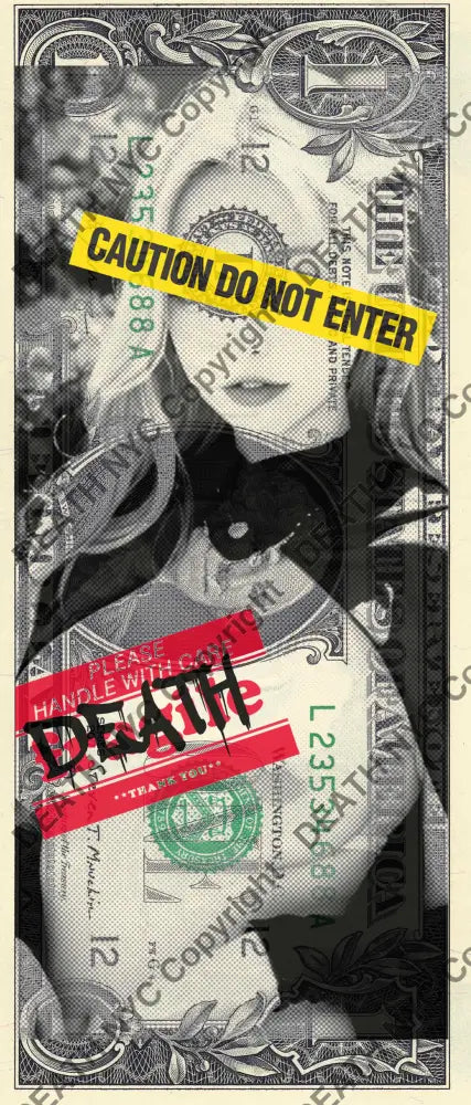 $1 USD ’210225$11’’ (2025) Edition of 100 n d $1 bill Art Print