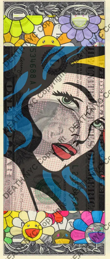 $1 USD ’210225$9’’ (2025) Edition of 100 wonder $1 bill Art Print